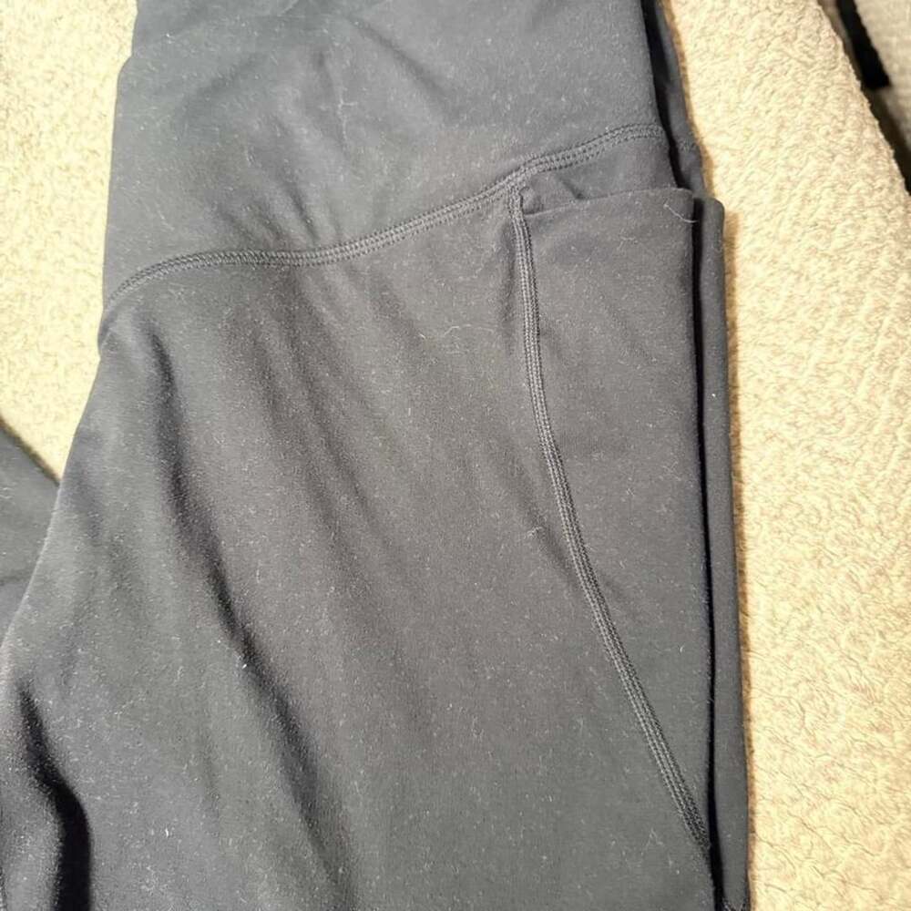 Fabletics PureLuxe Black Leggings with Pockets